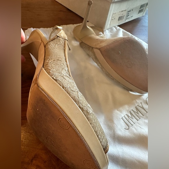 Jimmy Choo Nova Lace - nude color - Picture 10 of 12